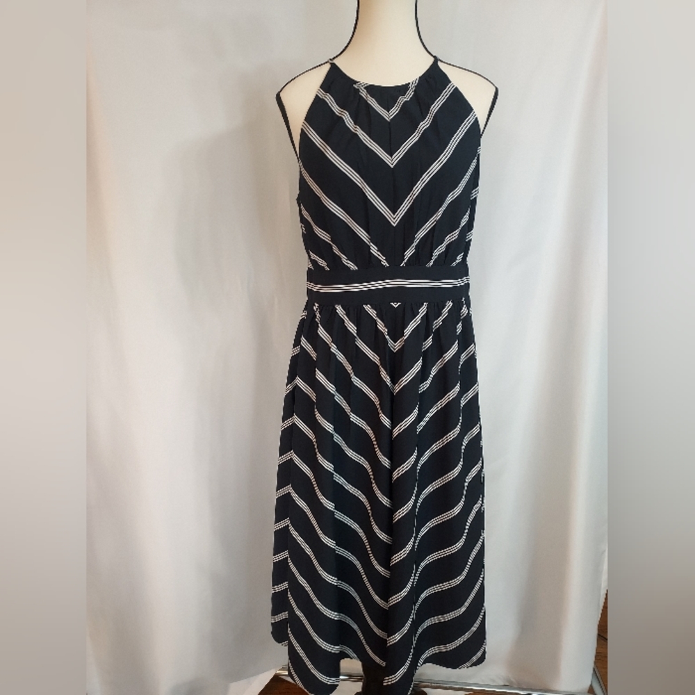 Ann Taylor Factory feminine striped fairy Dress. Size 4